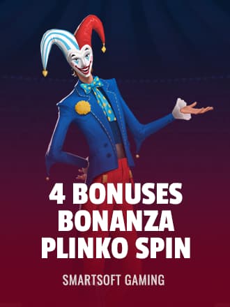 4 Bonuses Bonanza - Plinko Spin