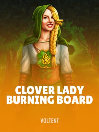 Clover Lady Burning Board